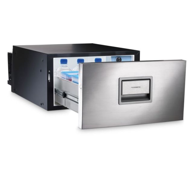 Lodówka szufladowa CoolMatic CD 30S 30L 12V 24V kompresorowa srebrna - Dometic