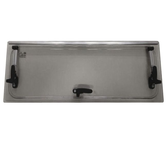 Szyba zamienna Dometic S4 1200x500 szara 1168x434 do okna kampera uchwyty OUTLET