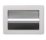 Okno 502x452 mm z roletą i moskitierą podwójny akryl uchylne kamper bus - Carbest OUTLET