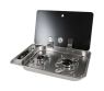 Kuchenka gazowa 2-palnikowa 30 mbar FC 1336-P-W kamper przyczepa - Can OUTLET