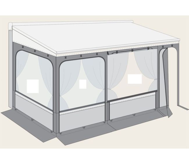 Zabudowa przedsionek Privacy Room F45S F45L 400 cm M markiza ściany - Fiamma
