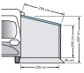 Ściana boczna Sidewall Campers 235 cm do markizy Thule Fiamma - Euro Trail