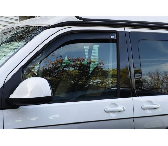 Owiewki deflektory szyb przednich VW T5 T6 od 2003 osłona przeciwdeszczowa OUTLET