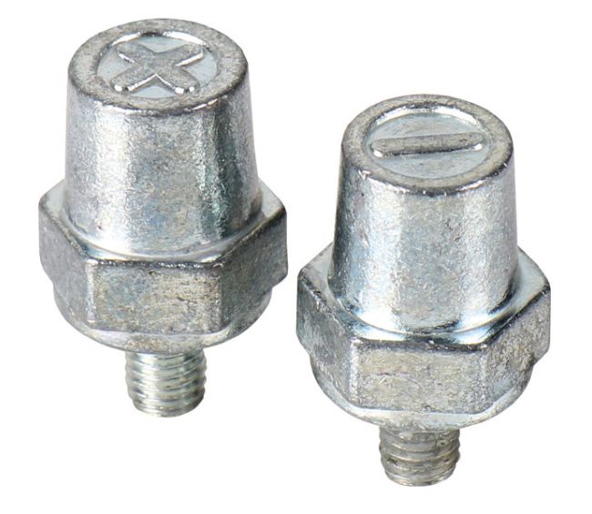Klemy zaciski akumulatora M8 komplet 2 szt. 12V do kampera AGM GEL Litowe - NDS