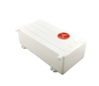 Zbiornik na wodę czystą szarą Fusion EV 75l kamper bus otwór 12cm polietylen