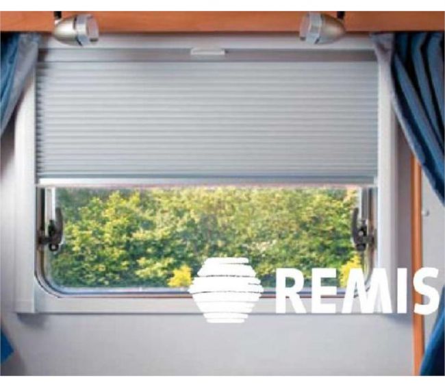 Roleta okienna plisowana z moskitierą - Remiflair IV Remis 1450x700