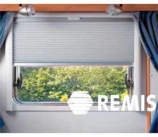 Roleta okienna plisowana z moskitierą - Remiflair IV Remis 600x550