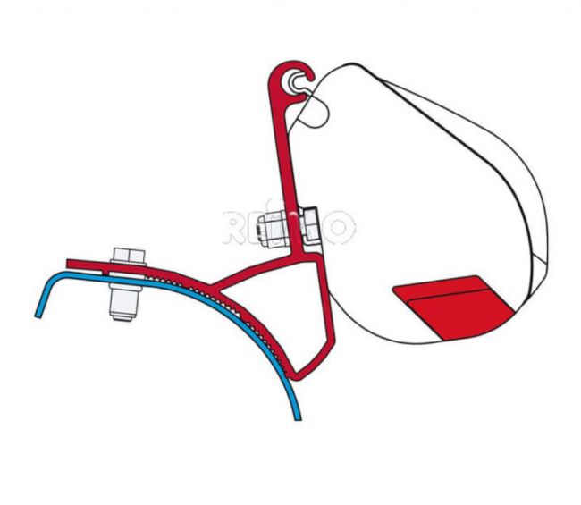 Adapter do markizy F35 Pro Renault Traffic, Opel Vivaro - Fiamma