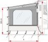 Ścianka boczna z oknem Side W Caravanstore/F35 - Fiamma