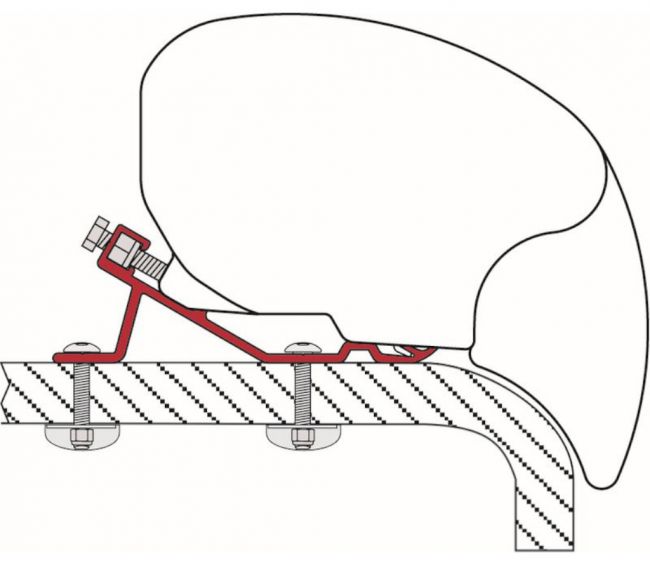 Zestaw adapterów do markizy F65 Kit Standard - Fiamma