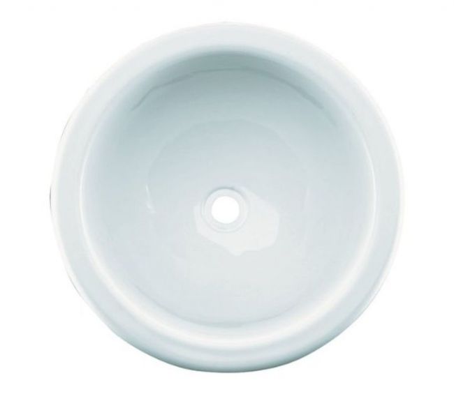 Umywalka okrągła biała 360 mm - Comet