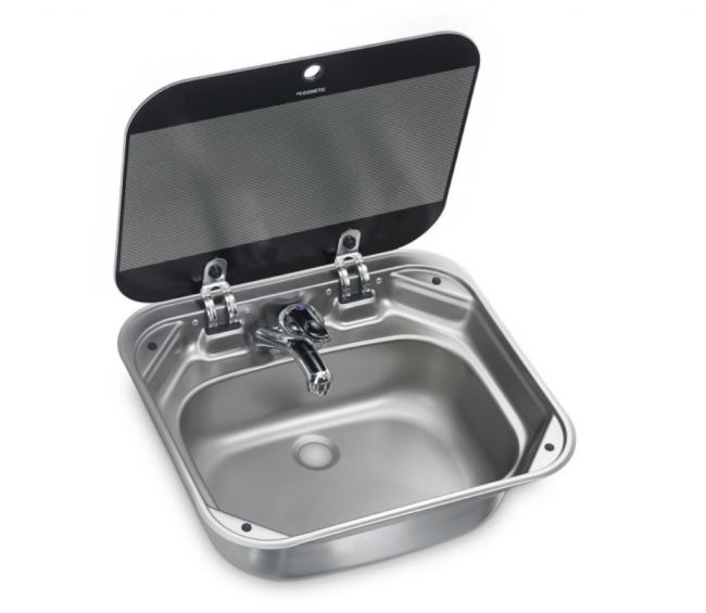 Zlewozmywak ze szklaną pokrywą SNG 4237 Dometic