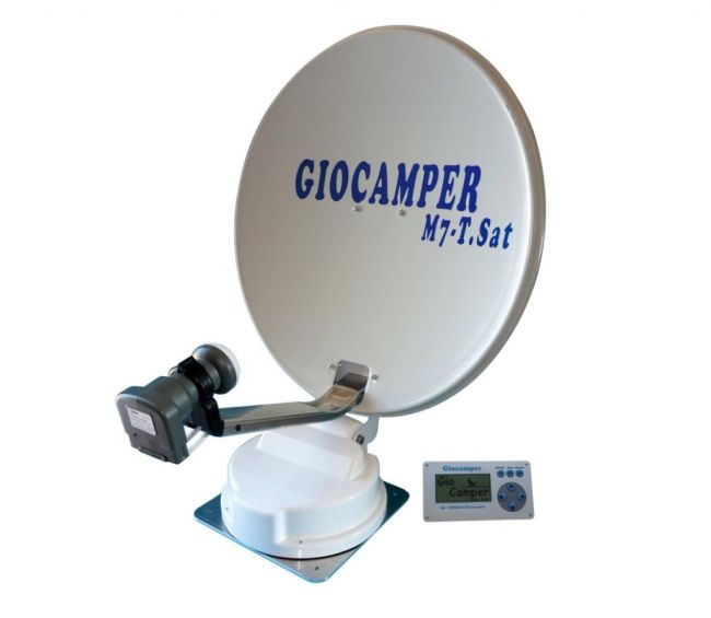 Antena satelitarna automatyczna M7 TV SAT 80 cm - Giocamper