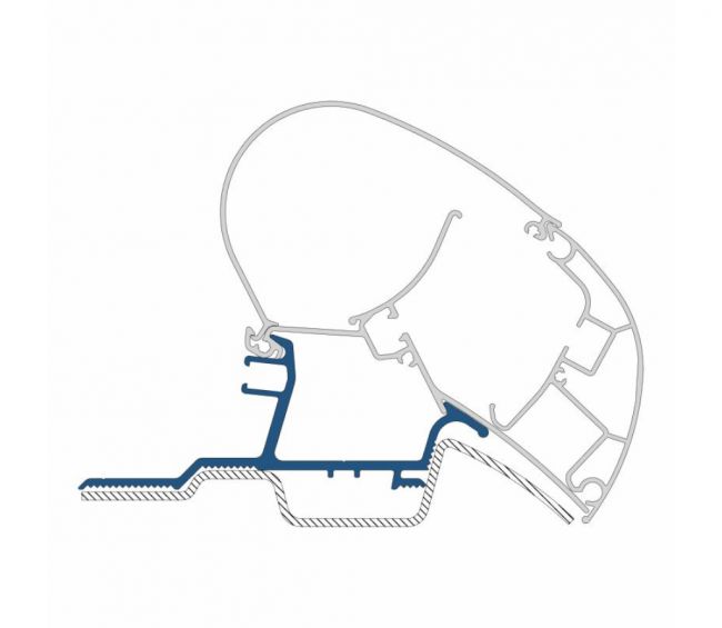 Adapter do markizy dachowej Seria 6 Mercedes Sprinter / VW Crafter 3,5 m - Dometic