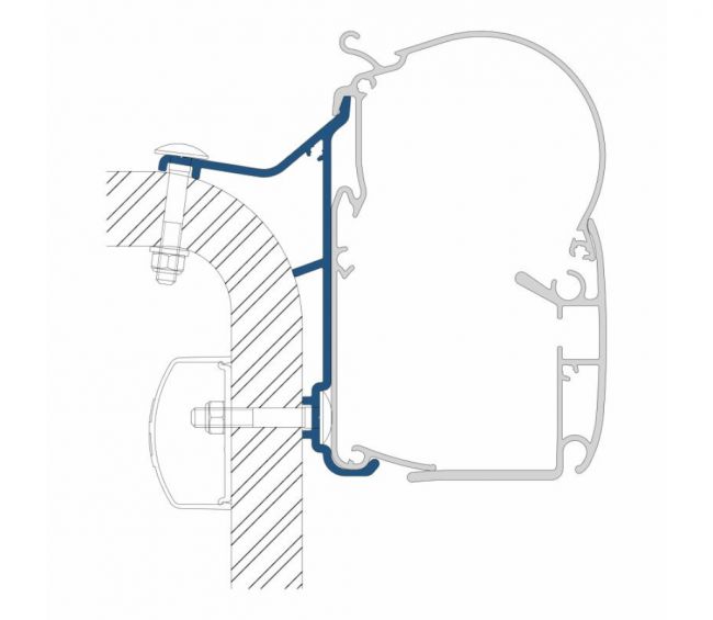 Adapter markizy ściennej Hymer Van B2 4,5 m - Dometic