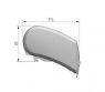 Markiza Thule Omnistor 9200 550x300cm biała materiał szary