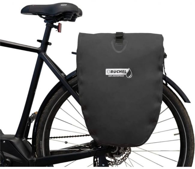 Sakwa rowerowa na tył czarna 25 l - Buchel