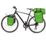 Sakwy rowerowe Crosso DRY SMALL 30l Adventure - Click system zielone