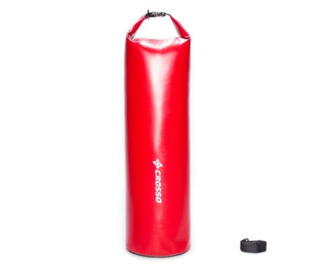 Wodoszczelny worek transportowy Crosso 15 litrów czerwony