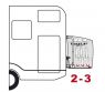 Pokrowiec na bagażnik rowerowy 2-3 Bike Cover S - Fiamma