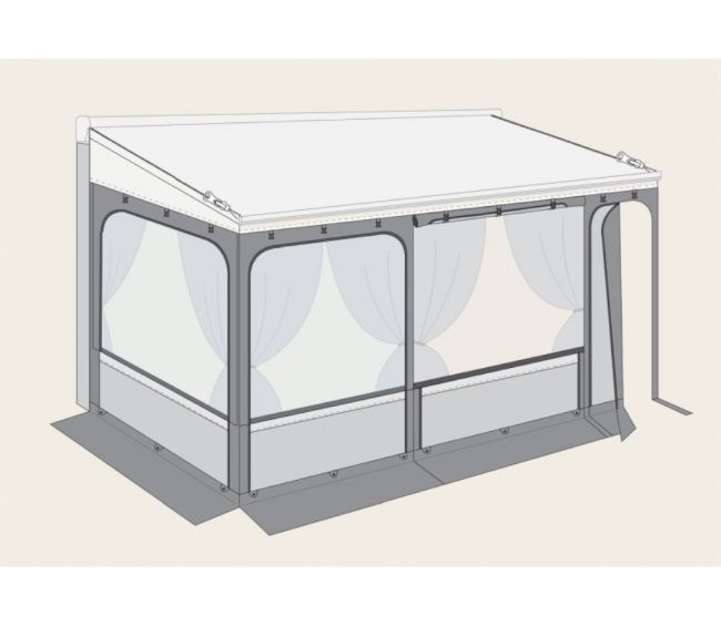 Zabudowa do rolety/markizy Privacy Room ZIP F45S 300 cm L - Fiamma