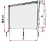 Ścianka przeciwsłoneczna boczna Sun View Side do markizy Caravanstore/F35 - Fiamma