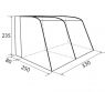 Namiot do samochodu kempingowego Demon 390 - Brunner
