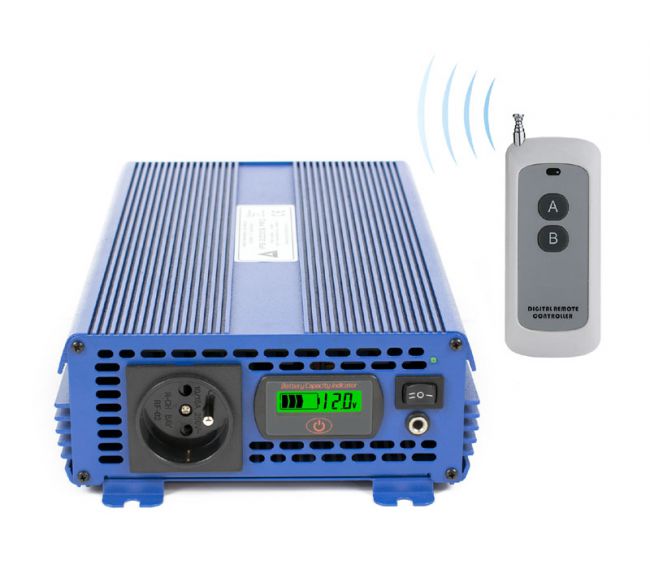 Przetwornica napięcia 12 VDC / 230 VAC ECO MODE SINUS IPS-2000S PRO 2000W